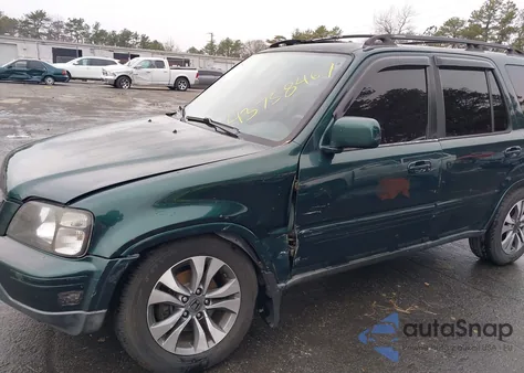 2001 Honda Cr-V Ex из США, поврежденный, VIN JHLRD17671S001473